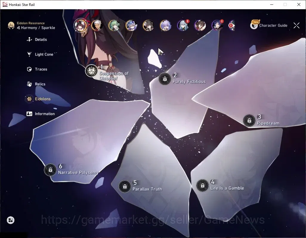Honkai Star Rail Accounts Asia|TL65|14 Limited|[Yao Guang,ArcherE2]+Sign,Eva image 5