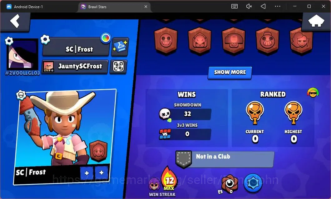 Brawl Stars Accounts Global | 591 Thropy|11 Brawler|3 Max Hypercharge(S image 3