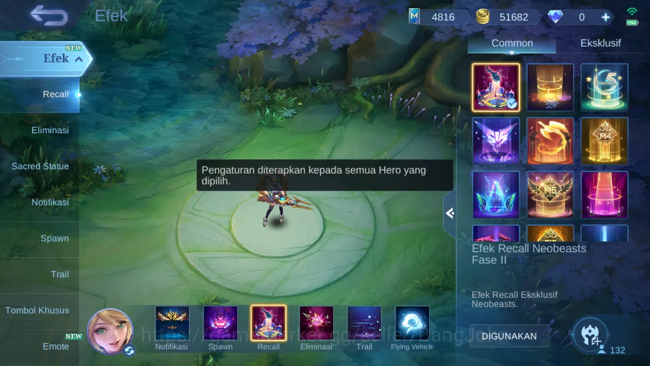 Mobile Legends: Bang Bang Accounts Others Hero 132 Skin 261 | Neobeast Ling | Metro Xborg | Kishin Lance | Luckybox Haya 13