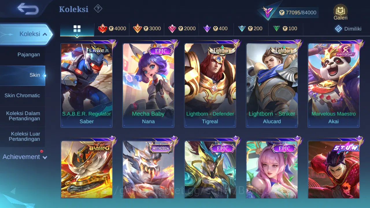 Mobile Legends: Bang Bang Accounts Others Hero 132 Skin 261 | Neobeast Ling | Metro Xborg | Kishin Lance | Luckybox Haya 4