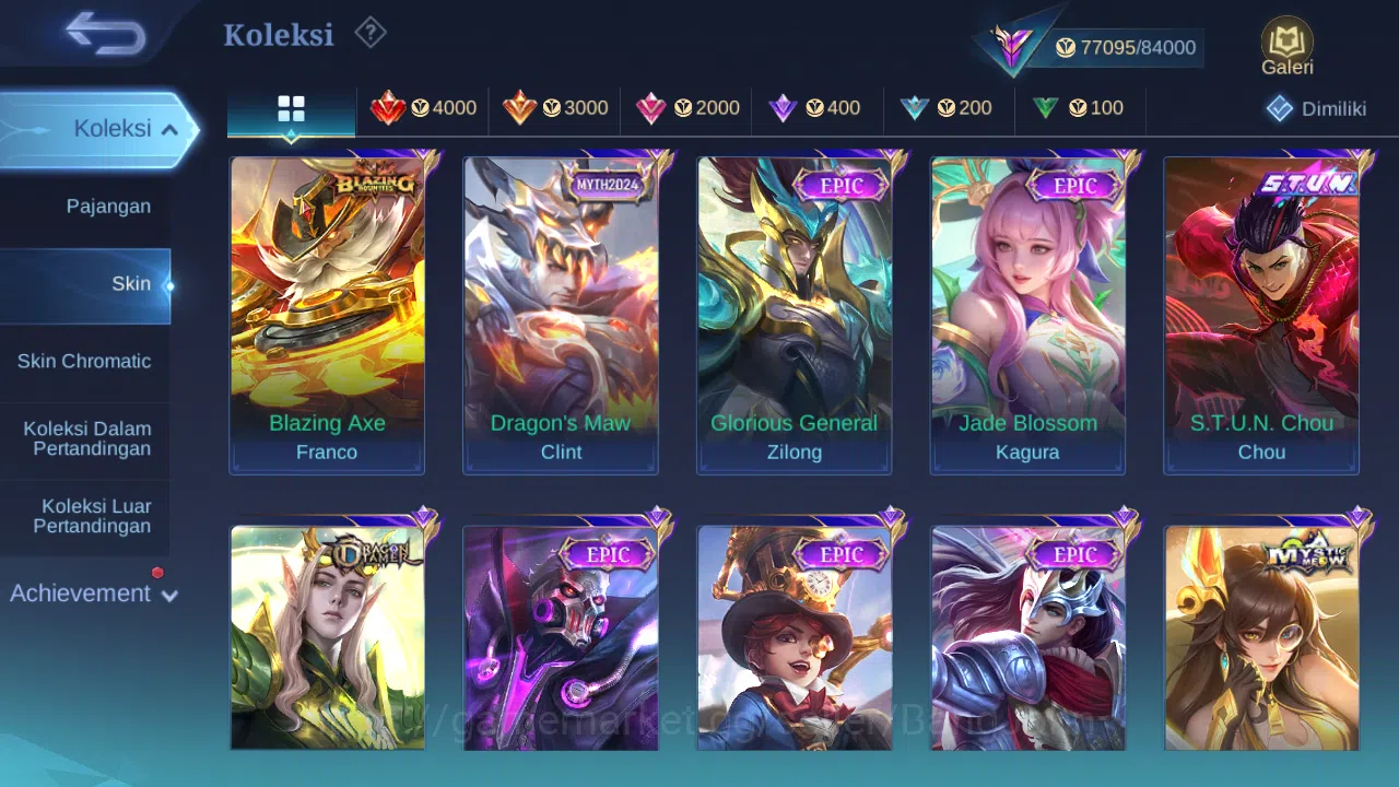 Mobile Legends: Bang Bang Accounts Others Hero 132 Skin 261 | Neobeast Ling | Metro Xborg | Kishin Lance | Luckybox Haya 5