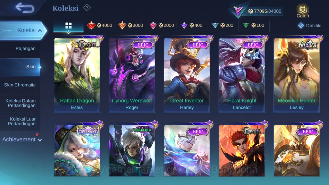 Mobile Legends: Bang Bang Accounts Others Hero 132 Skin 261 | Neobeast Ling | Metro Xborg | Kishin Lance | Luckybox Haya 6