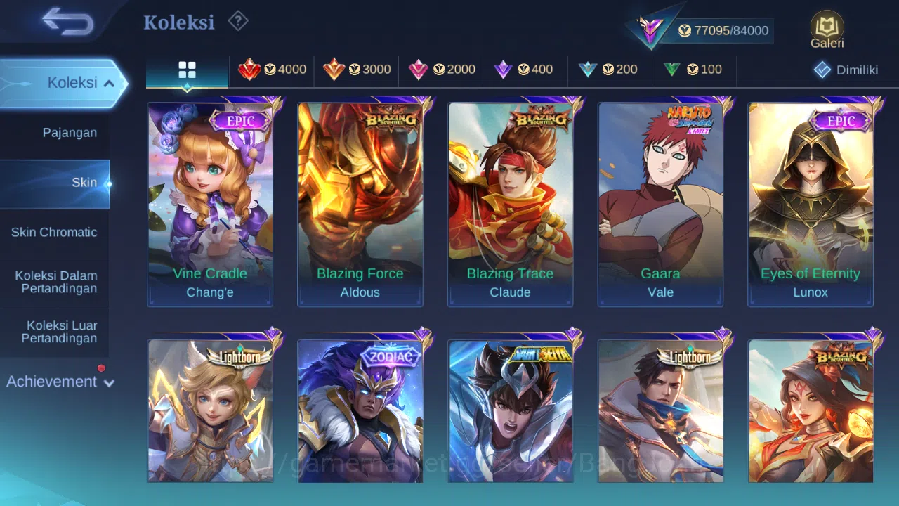 Mobile Legends: Bang Bang Accounts Others Hero 132 Skin 261 | Neobeast Ling | Metro Xborg | Kishin Lance | Luckybox Haya 8