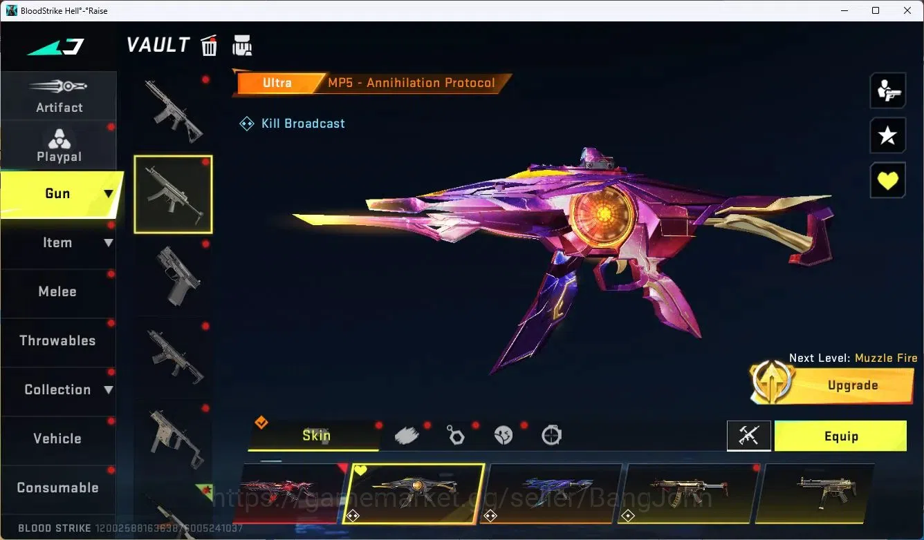 Blood Strike Accounts ASIA | 2 EVO: AK47,FAL | 8 Eternal |Collab Gun 4 A image 12
