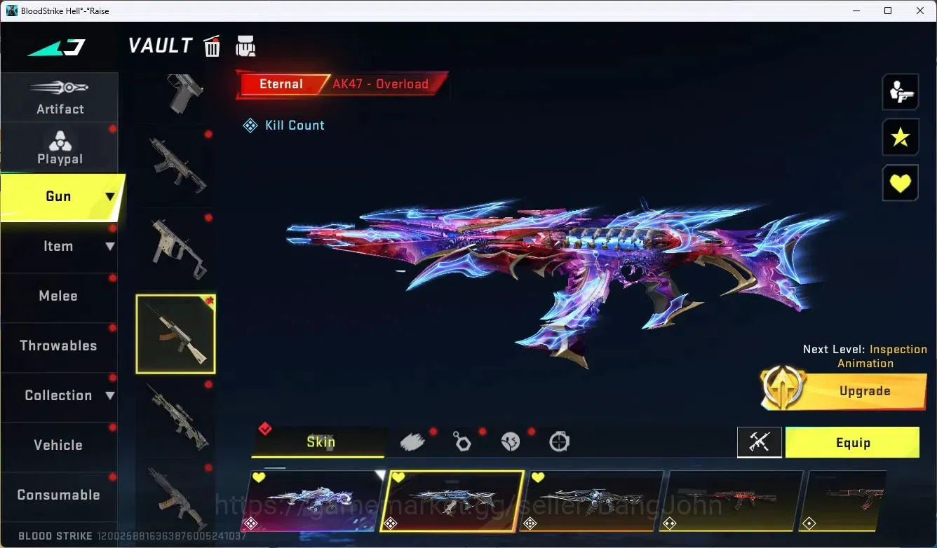 Blood Strike Accounts ASIA | 2 EVO: AK47,FAL | 8 Eternal |Collab Gun 4 A image 17