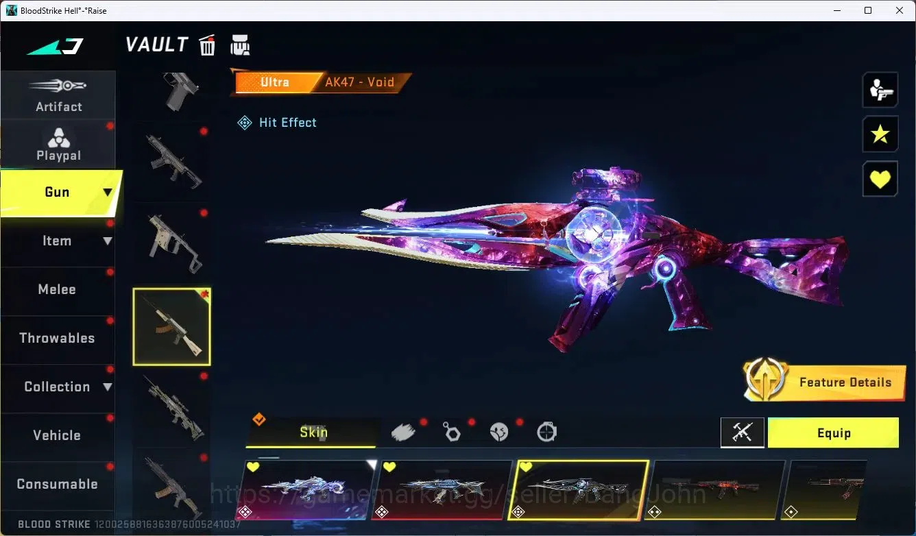Blood Strike Accounts ASIA | 2 EVO: AK47,FAL | 8 Eternal |Collab Gun 4 A image 18