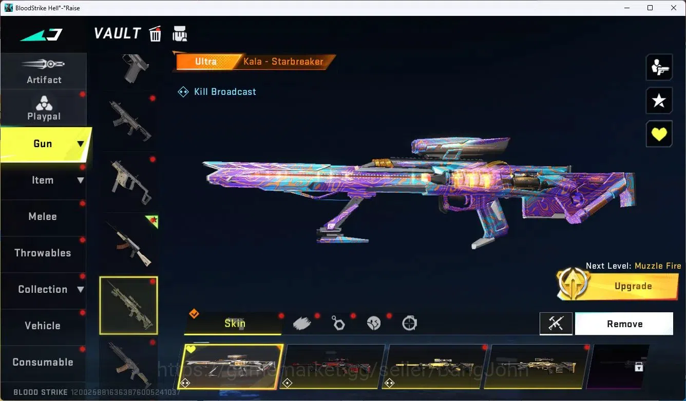 Blood Strike Accounts ASIA | 2 EVO: AK47,FAL | 8 Eternal |Collab Gun 4 A image 19