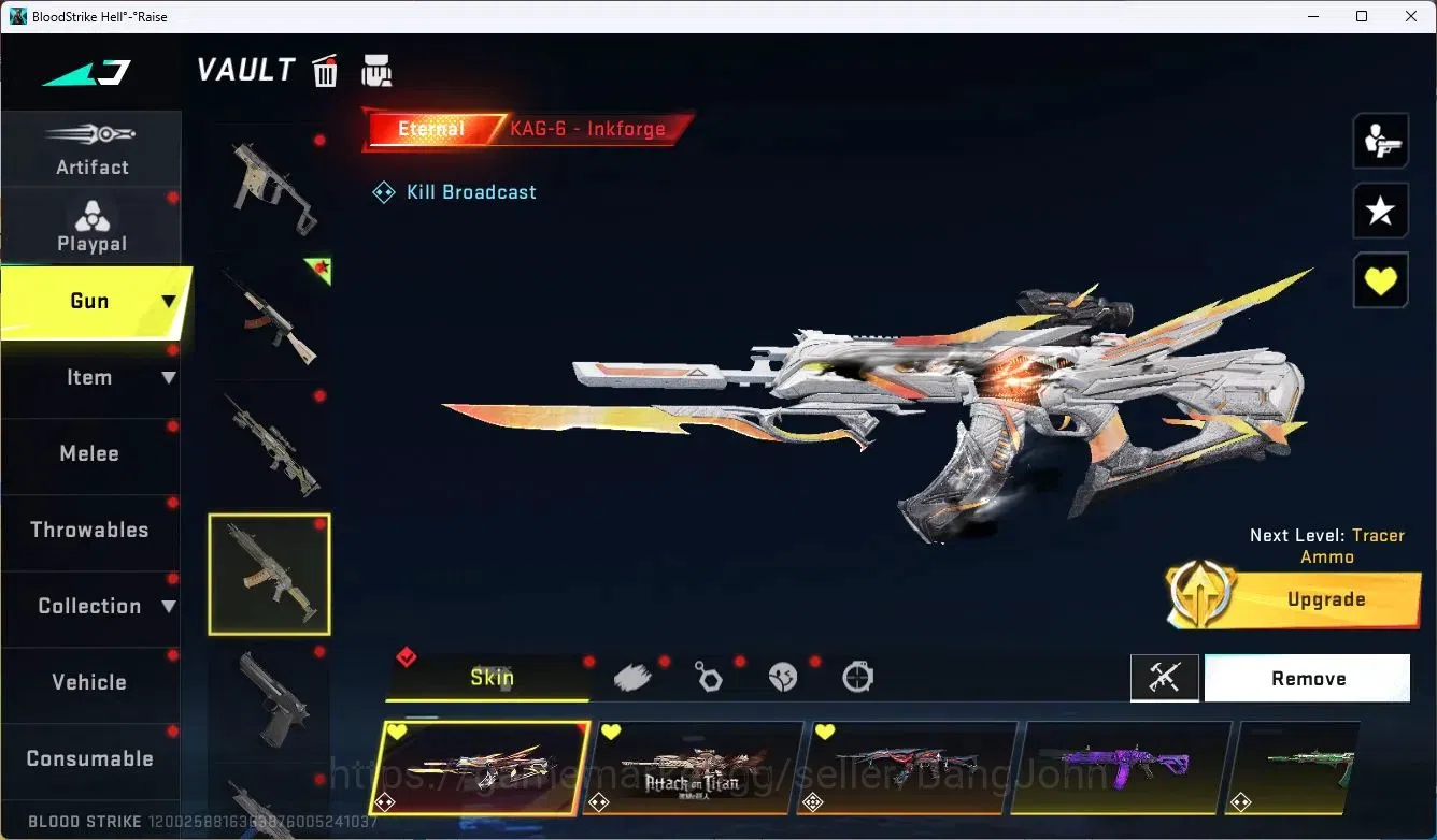 Blood Strike Accounts ASIA | 2 EVO: AK47,FAL | 8 Eternal |Collab Gun 4 A image 20