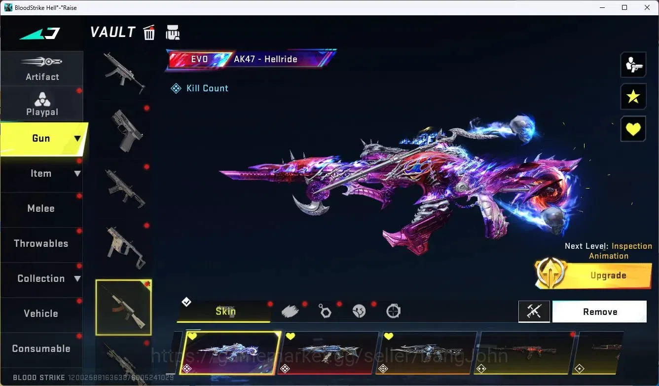 Blood Strike Accounts ASIA | 2 EVO: AK47,FAL | 8 Eternal |Collab Gun 4 A image 3