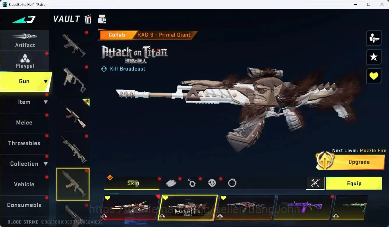 Blood Strike Accounts ASIA | 2 EVO: AK47,FAL | 8 Eternal |Collab Gun 4 A image 6