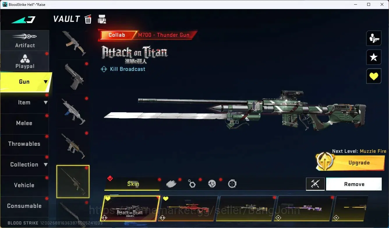 Blood Strike Accounts ASIA | 2 EVO: AK47,FAL | 8 Eternal |Collab Gun 4 A image 7
