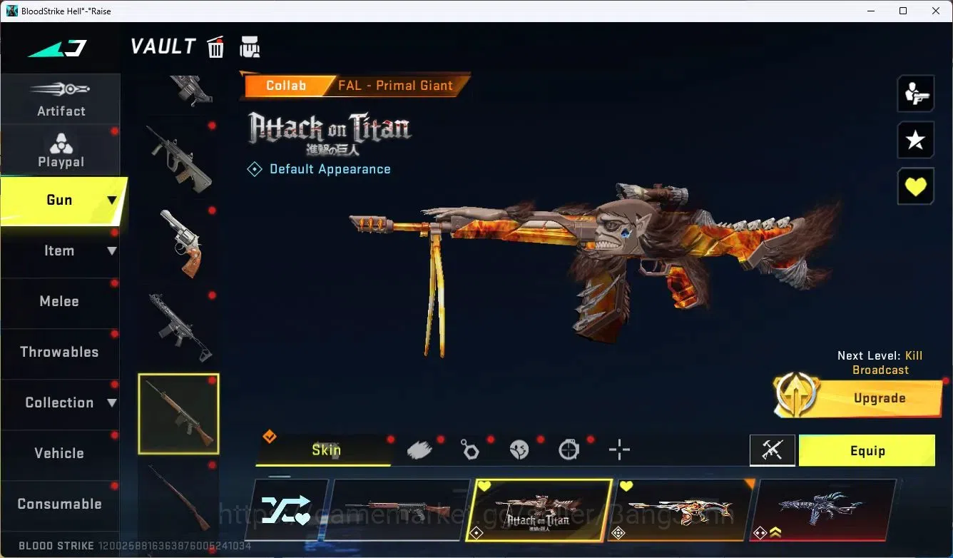 Blood Strike Accounts ASIA | 2 EVO: AK47,FAL | 8 Eternal |Collab Gun 4 A image 8