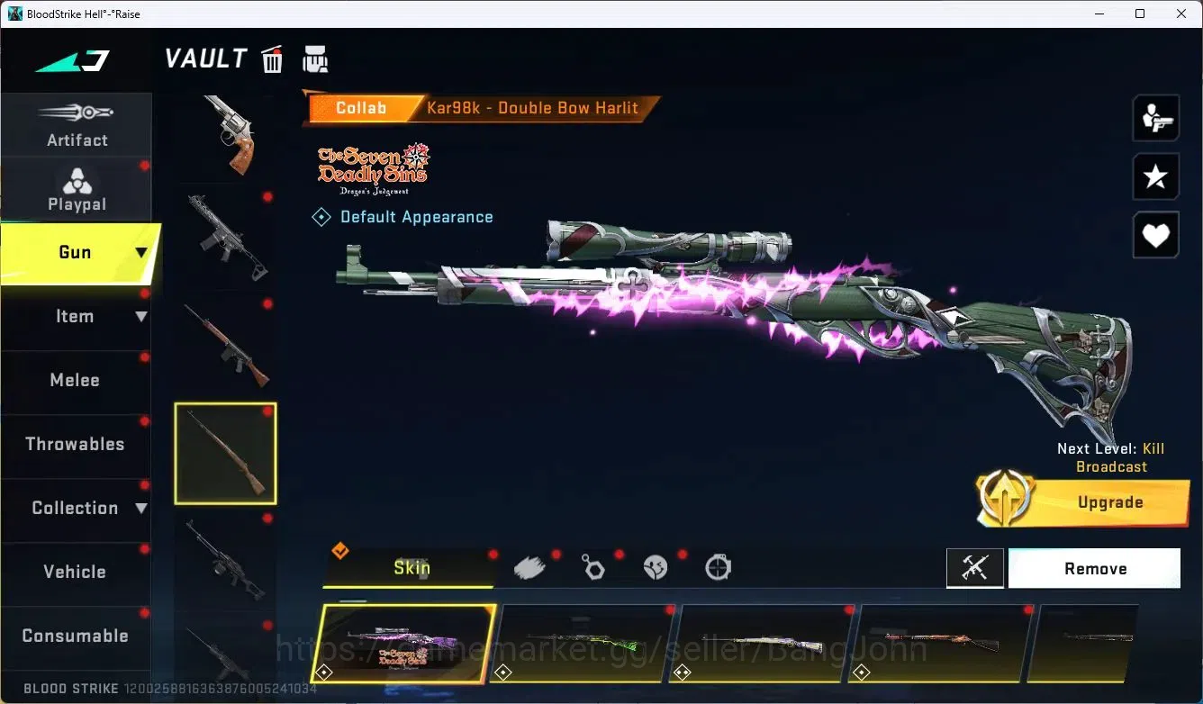Blood Strike Accounts ASIA | 2 EVO: AK47,FAL | 8 Eternal |Collab Gun 4 A image 9