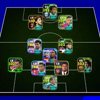 eFootball Accounts Legends & Iconic Players Android|PW 3200|Zlatan Ibrahimovic Big T,Felix Nmecha Show T,Iker Casillas