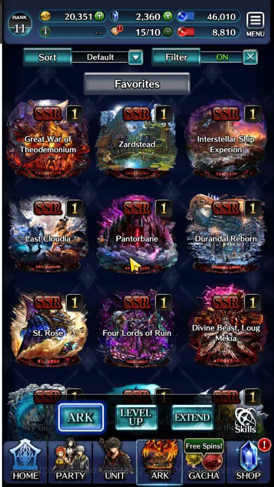 Last Cloudia Accounts Low-End GLOBAL | Rank 11 | Collab DMC (Vergil) TopTierUnit (DLMem-Tolomea,GH Adel,E Samurai Megius 2