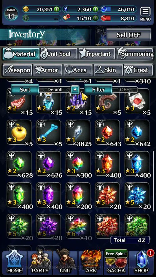 Last Cloudia Accounts Low-End GLOBAL | Rank 11 | Collab DMC (Vergil) TopTierUnit (DLMem-Tolomea,GH Adel,E Samurai Megius 7