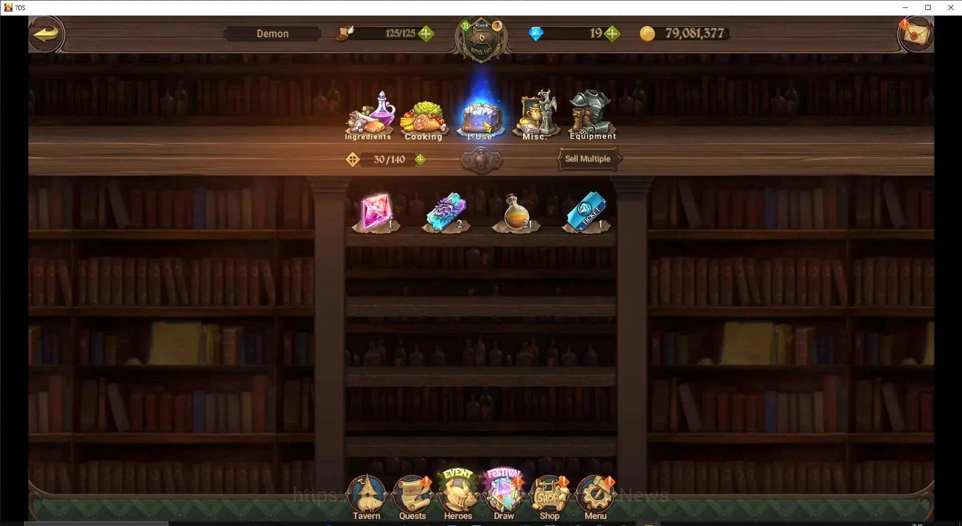 The Seven Deadly Sins: Grand Cross Accounts GLOBAL|228K CC|1 UR Selector|Chapter 1|4 UR|Nemesi image 12