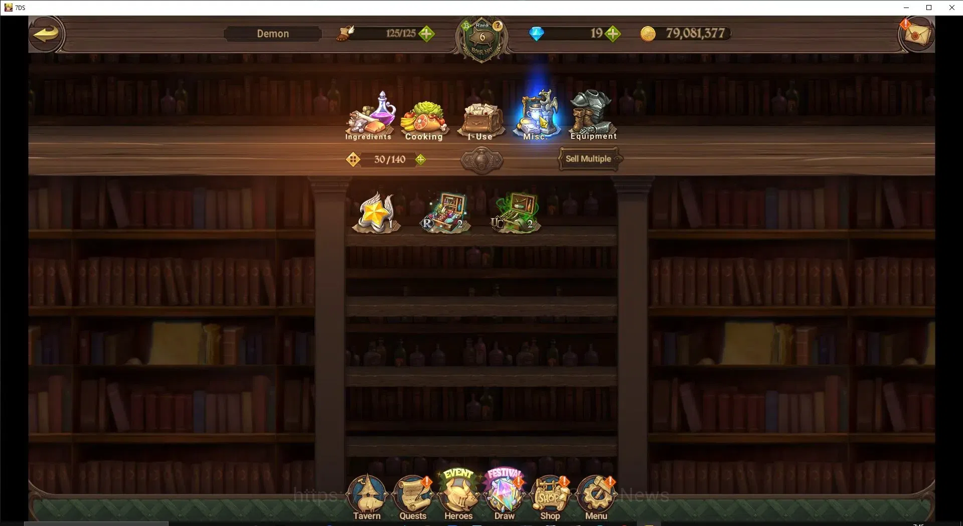 The Seven Deadly Sins: Grand Cross Accounts GLOBAL|228K CC|1 UR Selector|Chapter 1|4 UR|Nemesi image 13