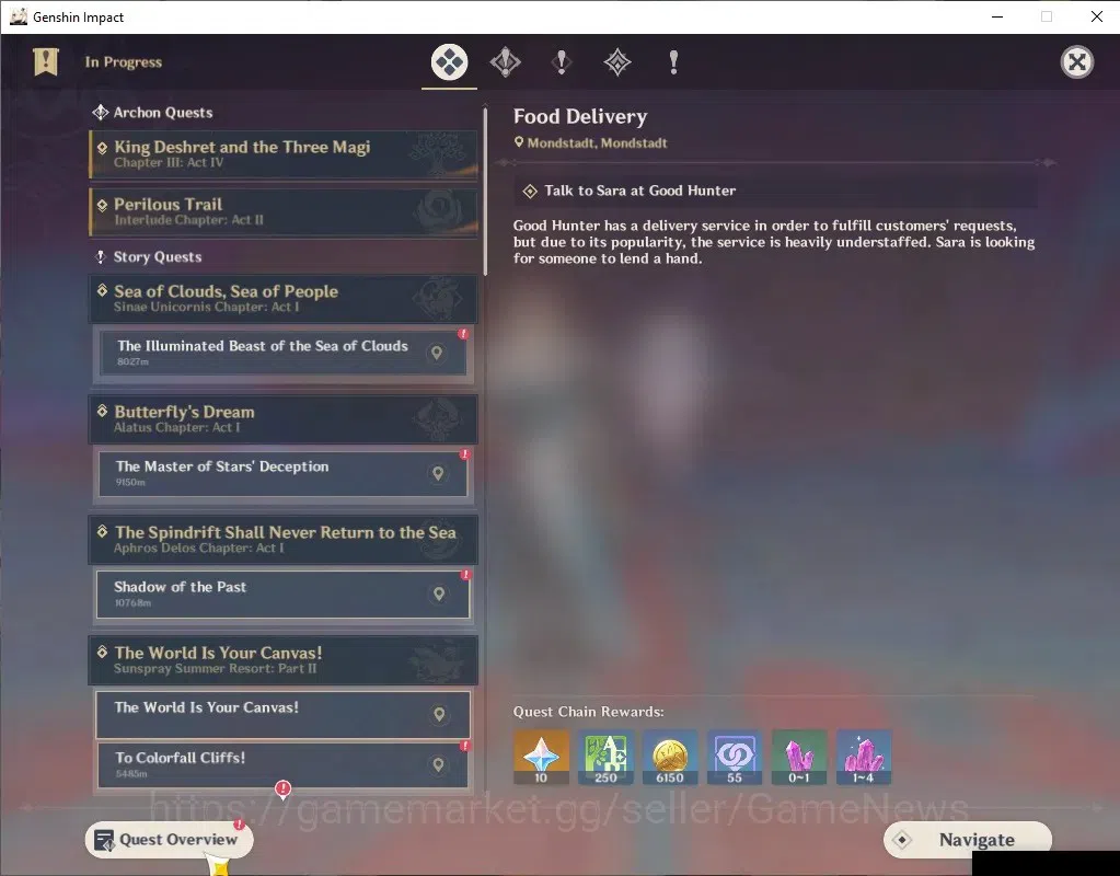 Genshin Impact Accounts ASIA|AR 55|2 Limited+4(*5Wep)|[Varka]+Sign,Clorind image 11
