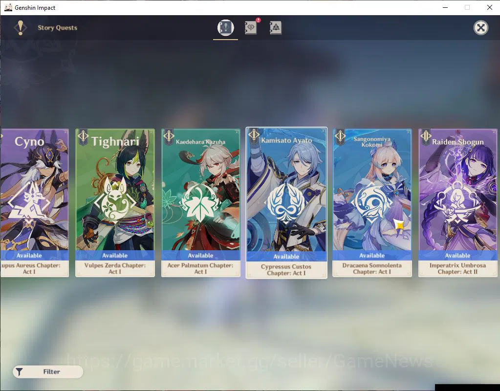 Genshin Impact Accounts ASIA |AR 57|10 Limit+4(*5WeP)|Chasca+Sign,Skirk,Es image 17