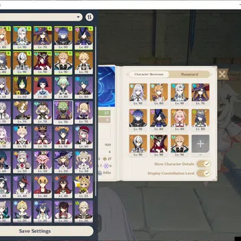 Genshin Impact Mid Game ASIA |AR 57|10 Limit+4(*5WeP)|Chasca+Sign,Skirk,Es image 1