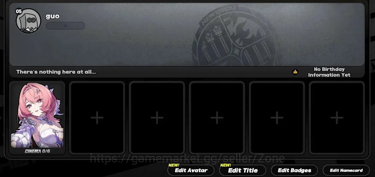 Zenless Zone Zero Accounts Starter ASIA|Allunset|IK05|Starter S1 Prologue|1 Lim: Remielle|Selectable S-Rank Agents, MC 1