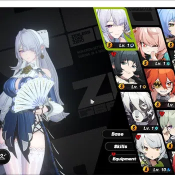 Zenless Zone Zero Accounts Starter EU IK 12|S1 Prolog|1K PolyChr|Starter 4 LMT(Velina,Lucia,Jane+Sign,Zhao)|2 STD