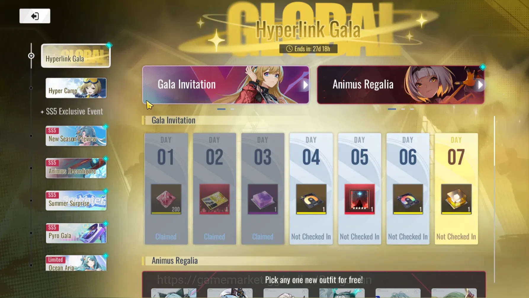 Etheria: Restart Accounts GLOBAL | Starter Lvl 25 | 11 SSR Char | 1 SSR Char image 5