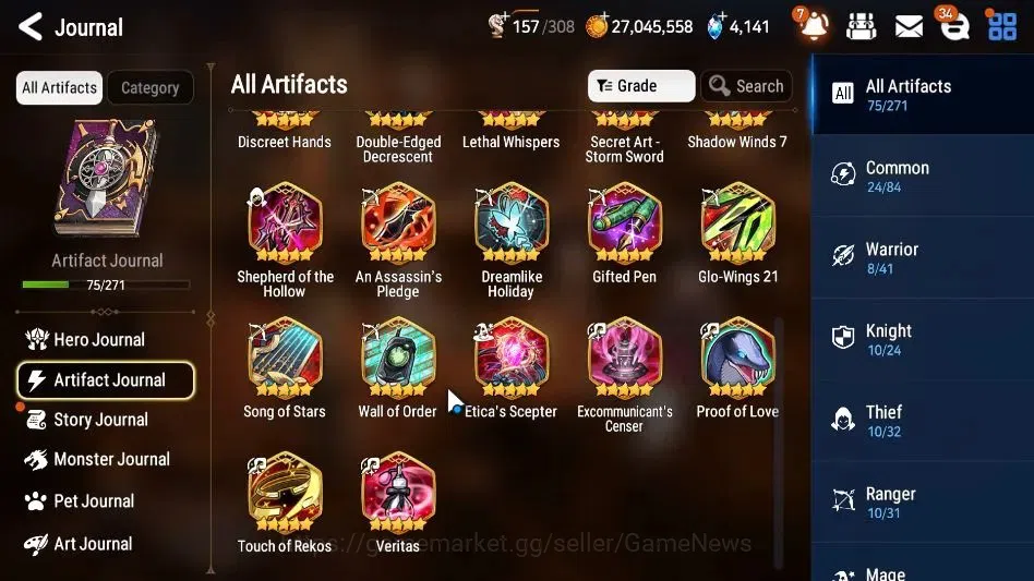Epic Seven Accounts GLOBAL Unverif|11 ML[LOTScales,BArunka,Ruele oL,Et image 11