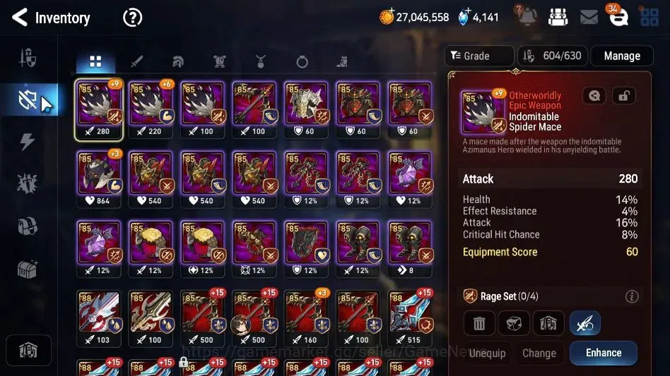Epic Seven Accounts GLOBAL Unverif|11 ML[LOTScales,BArunka,Ruele oL,Et image 14
