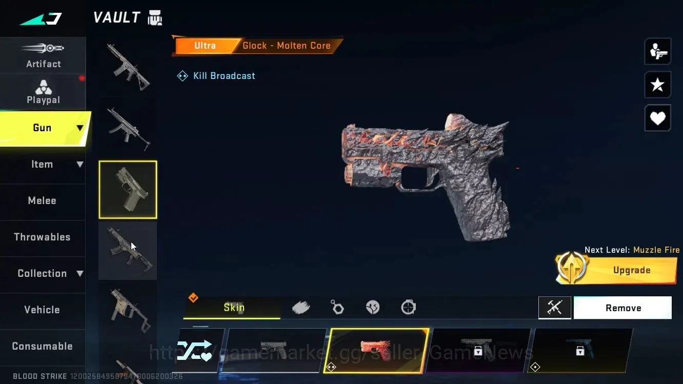 Blood Strike Accounts Asia|ETERNAL DEagle-Scorpius Lv2|Collab TR [JACK]+ image 15