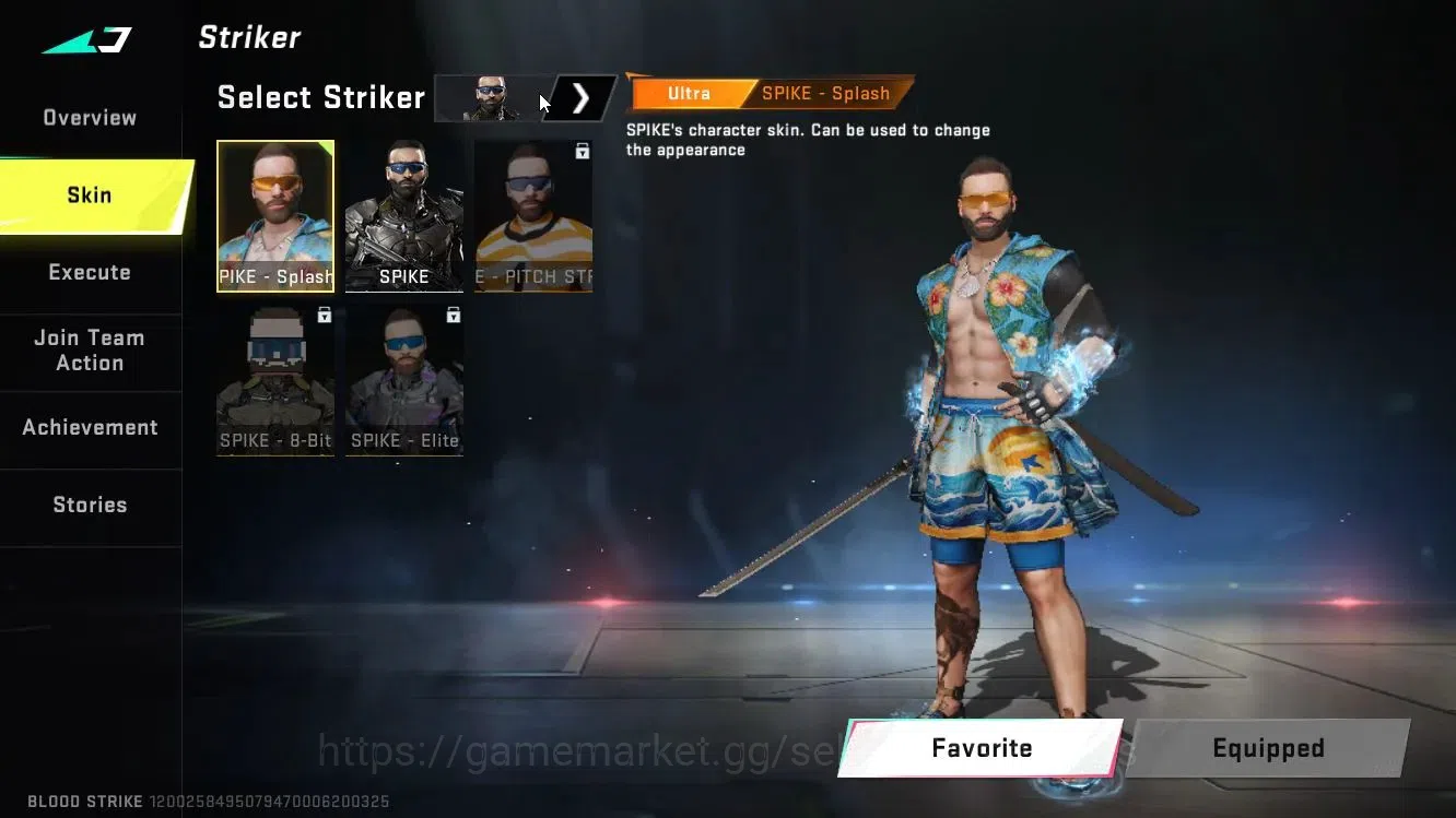 Blood Strike Accounts Asia|ETERNAL DEagle-Scorpius Lv2|Collab TR [JACK]+ image 6