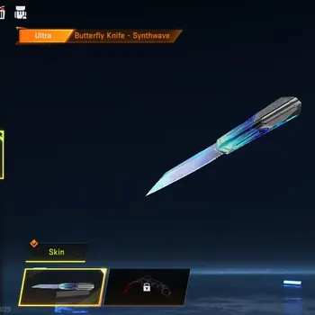 Blood Strike Accounts Collab Skin Asia|Meele Ultra Butterfly Knife Synthwave|Collab AOT M4A1 Battle of Faith|Ultra VOLT