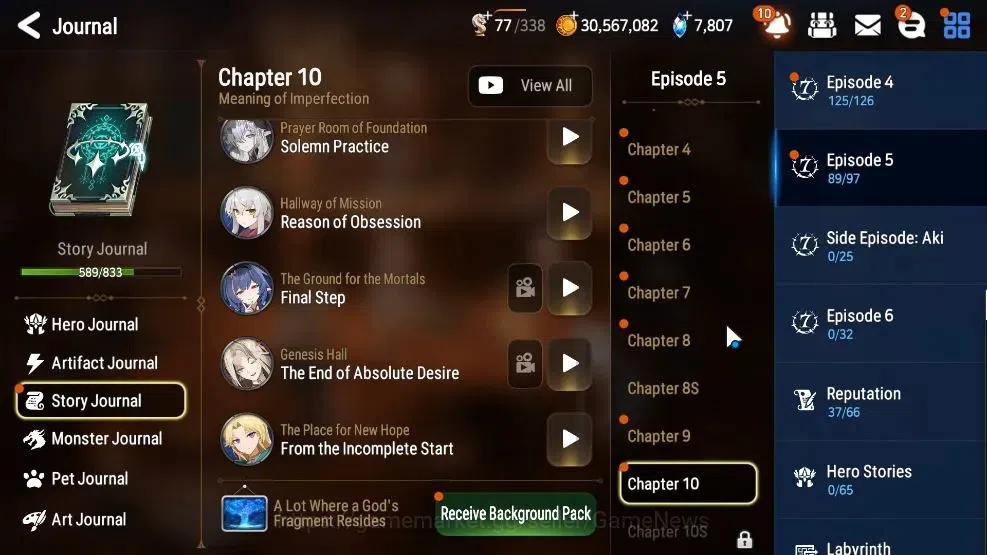 Epic Seven Accounts GLOBAL ENDGAME|21ML(School Nurse Yulha,Salome,GenR image 16