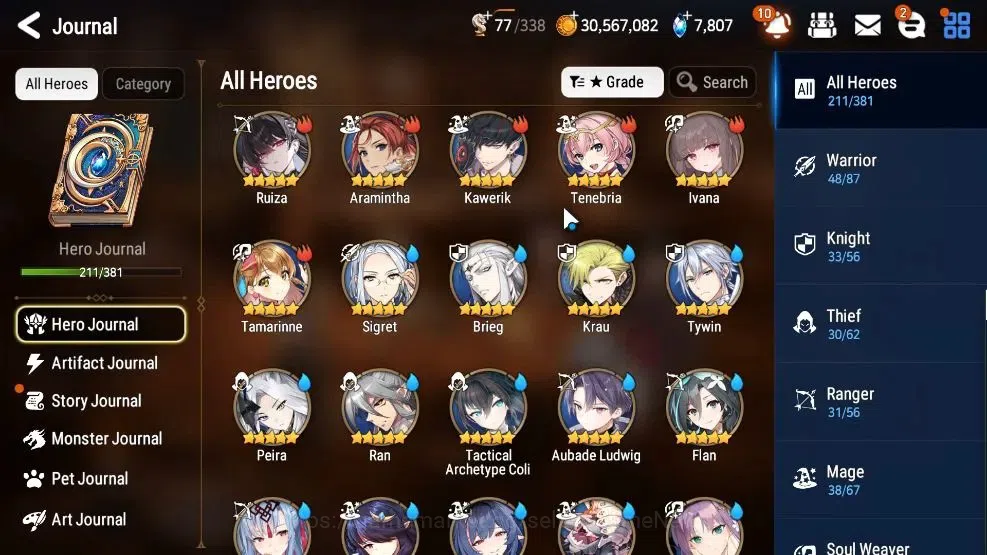 Epic Seven Accounts GLOBAL ENDGAME|21ML(School Nurse Yulha,Salome,GenR image 9