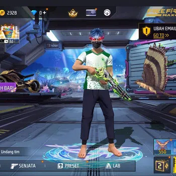Free Fire Accounts INDONESIA | VAULT 88 | SG2 HIJAU | 2 SET BUNDLE JJ image 1