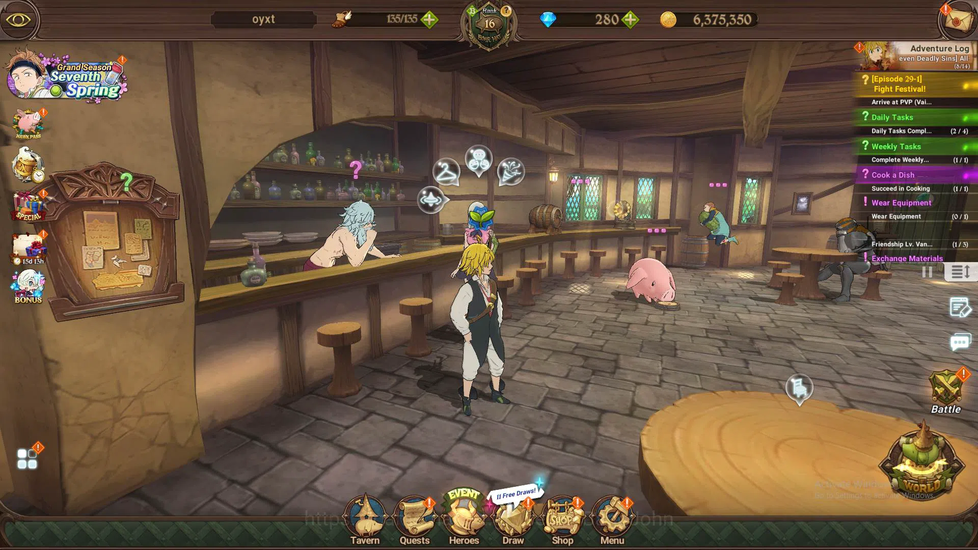 GLOBAL|Starter|DM 280|250k CC|4 UR Meresca,ODK,Sabunak,DKM,etc|Detail Check SS|7DS358B The Seven Deadly Sins: Grand Cross Others GLOBAL|Starter|DM 280|250k CC|4 UR Meresca,ODK,Sab image 1