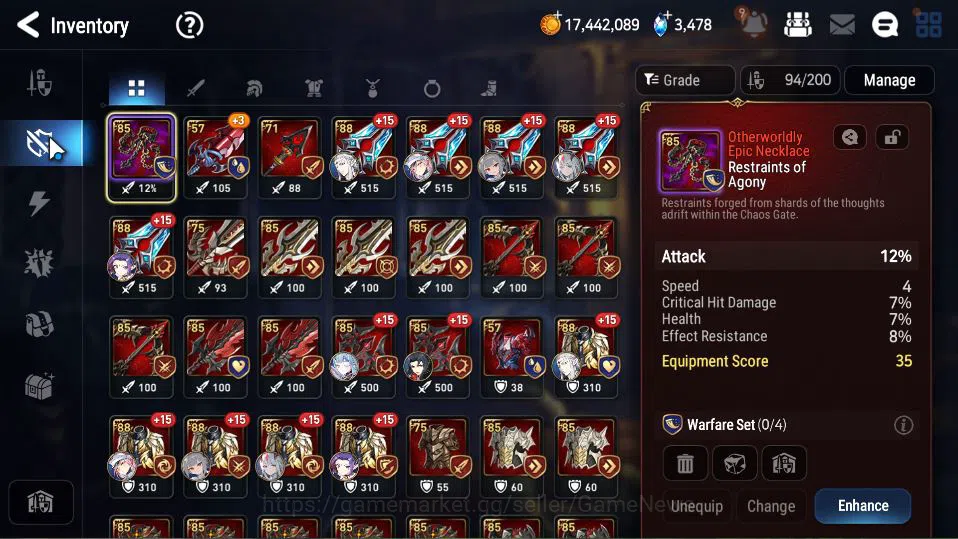 Epic Seven Accounts GLOBAL Unverif|New Era|3 ML(NM Luna,Har setti,A El image 10