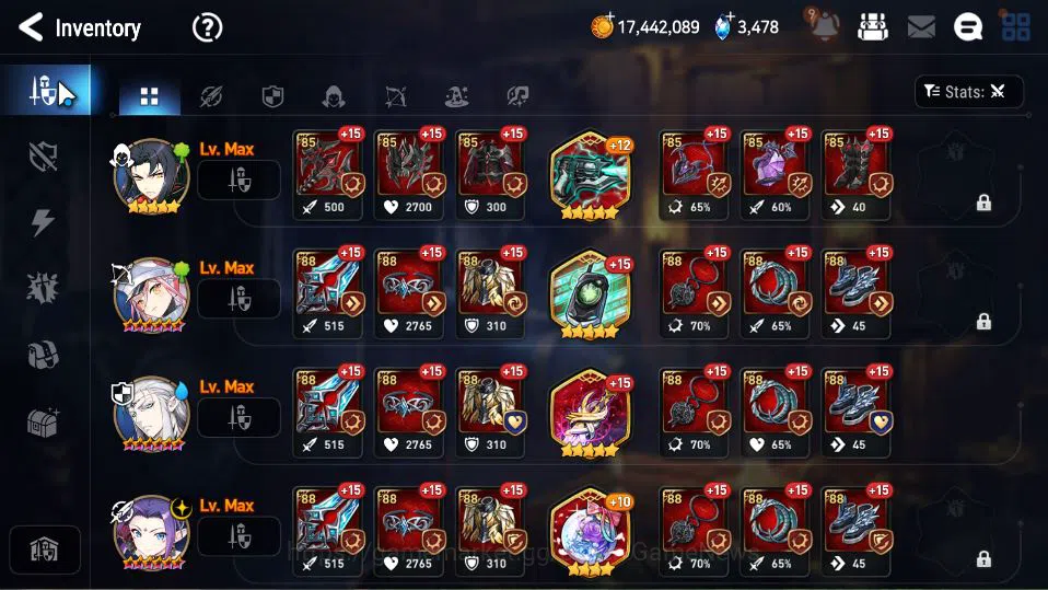 Epic Seven Accounts GLOBAL Unverif|New Era|3 ML(NM Luna,Har setti,A El image 11