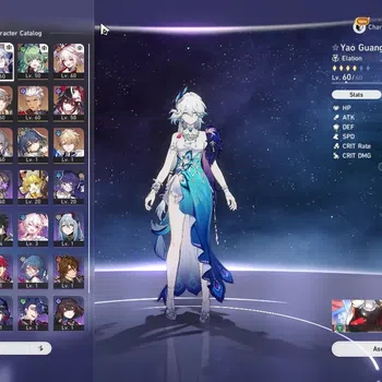 Honkai Star Rail Accounts Others ASIA|TL 45|9 Limited|2 Elation,1Hypcarry Team|SW999 +Sign,Yao