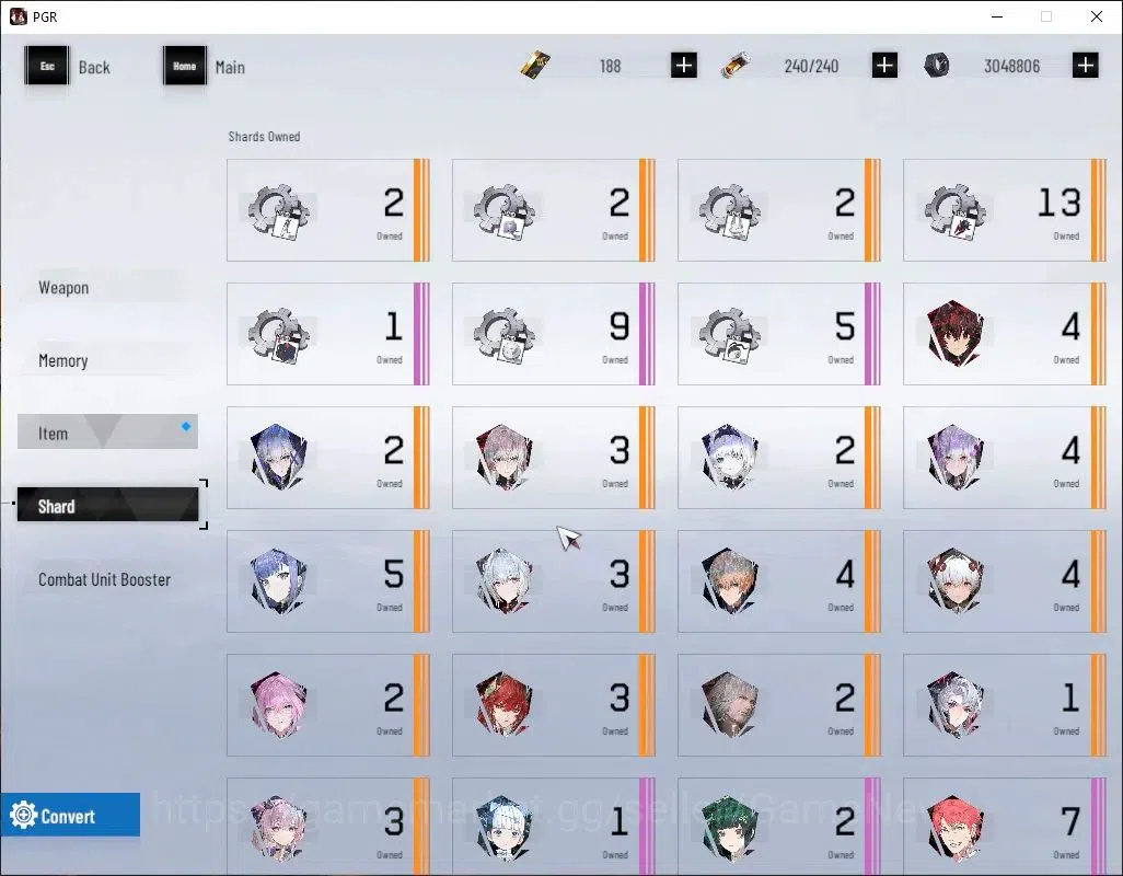 Punishing: Gray Raven Accounts Asia |Lv 97|[SS LuciaCW,SS Lucia L,SS Luna O,SS Ge image 10