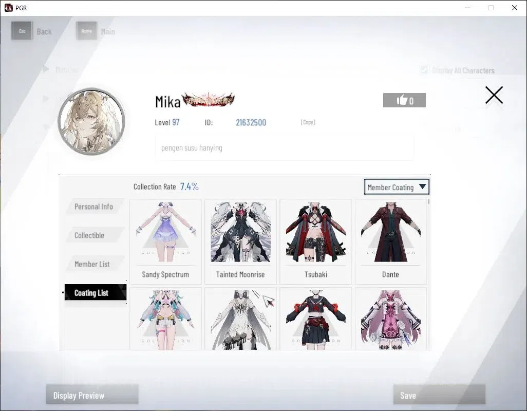Punishing: Gray Raven Accounts Asia |Lv 97|[SS LuciaCW,SS Lucia L,SS Luna O,SS Ge image 13