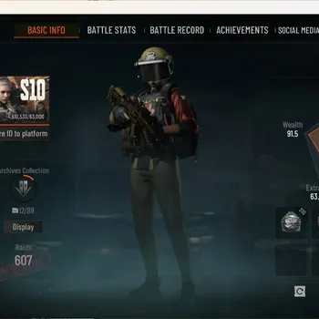 Arena Breakout Accounts High Value Mobile|LV 30|SV 88,2M|Exclusive Symphony AR57,Decree LR-AR1,Koi LR-AR2,Decree VSS|OF