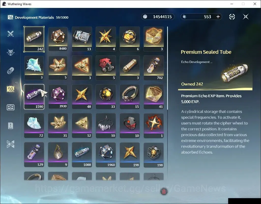 Wuthering Waves Accounts SEA|UL 47| 1 Limited | Hiyuki R4 + Sign | Data Ban image 7