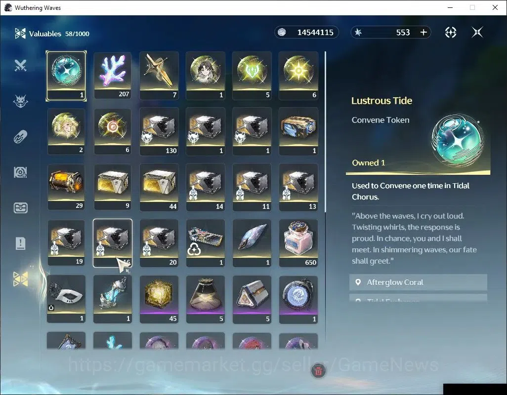 Wuthering Waves Accounts SEA|UL 47| 1 Limited | Hiyuki R4 + Sign | Data Ban image 9