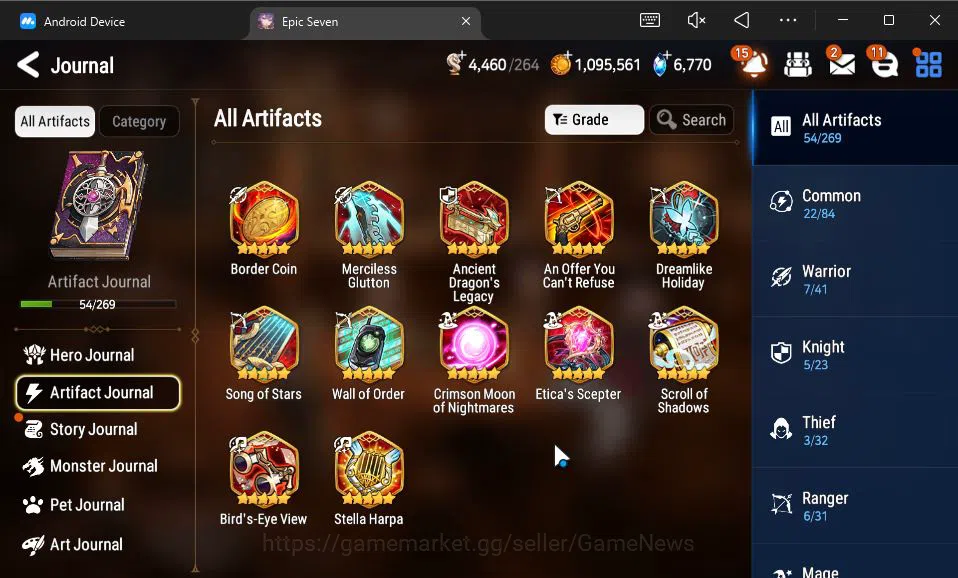 Epic Seven Accounts GLOBAL Unverif|New Era|6 ML(Salome,A Vildred,Straz image 13