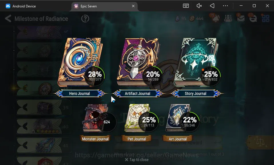 Epic Seven Accounts GLOBAL Unverif|New Era|6 ML(Salome,A Vildred,Straz image 16