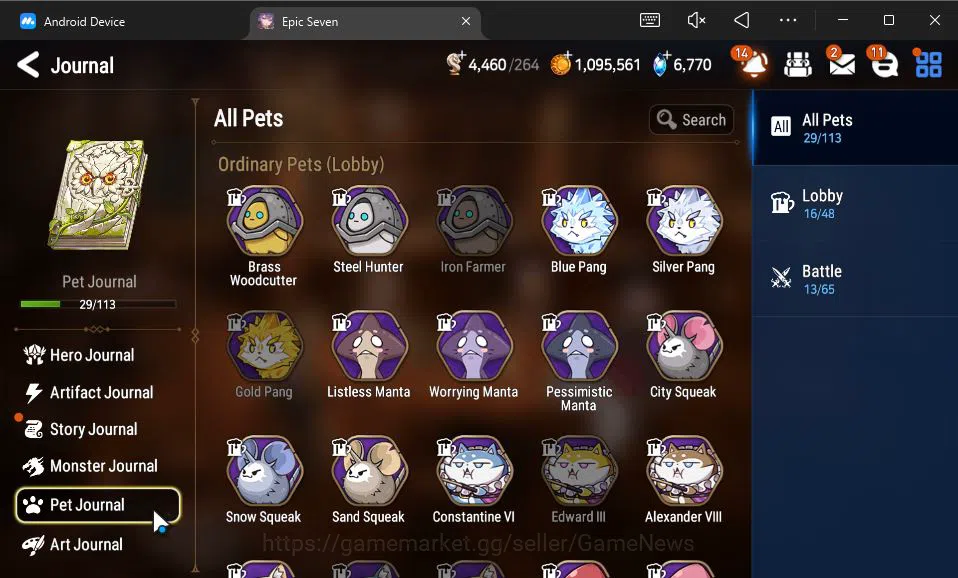 Epic Seven Accounts GLOBAL Unverif|New Era|6 ML(Salome,A Vildred,Straz image 3