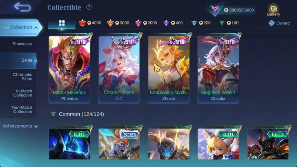 Mobile Legends: Bang Bang Accounts Hero 111|Skin 221|High Glory 69|SanRio Floryn,KOF image 15