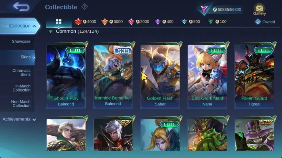 Mobile Legends: Bang Bang Accounts Hero 111|Skin 221|High Glory 69|SanRio Floryn,KOF image 16